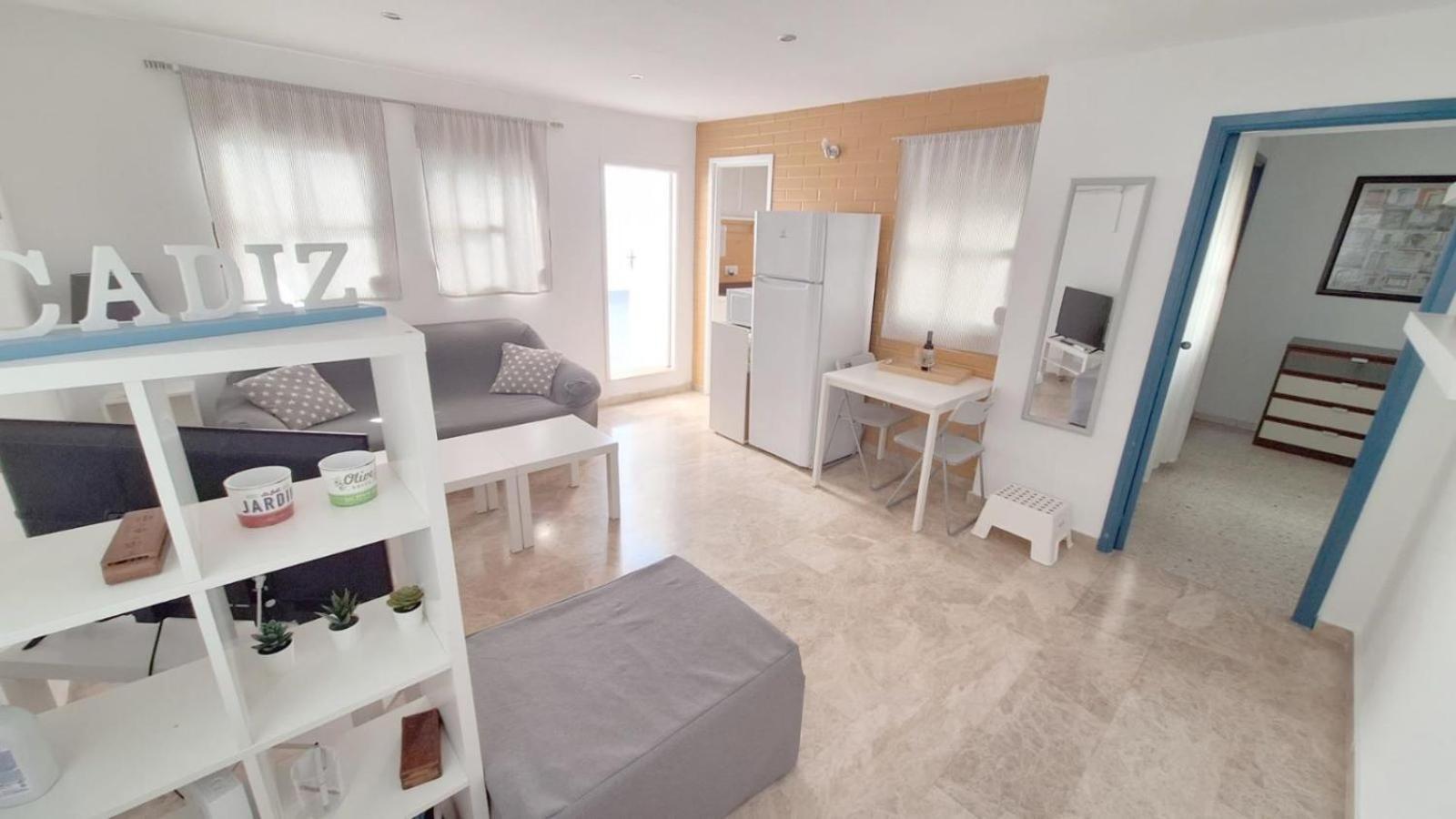 Apartamento Cadiz Terraza - Pleno Casco Historico Exterior foto